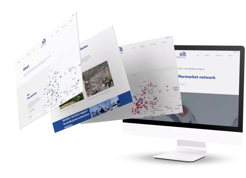 Nieuwe website voor Autodistribution International