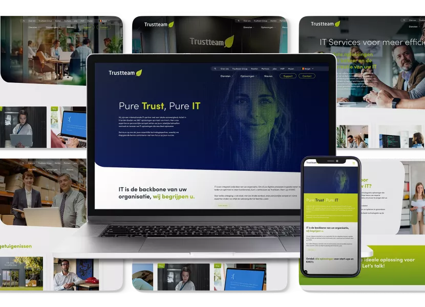 Trustteam  vergroot on/offline zichtbaarheid