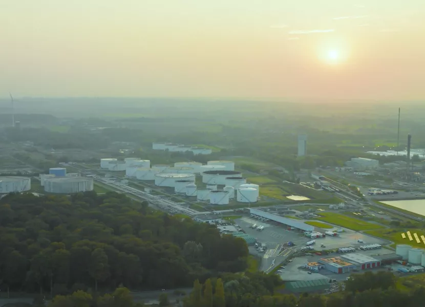 Video brengt TotalEnergies  Feluy spectaculair  in beeld 