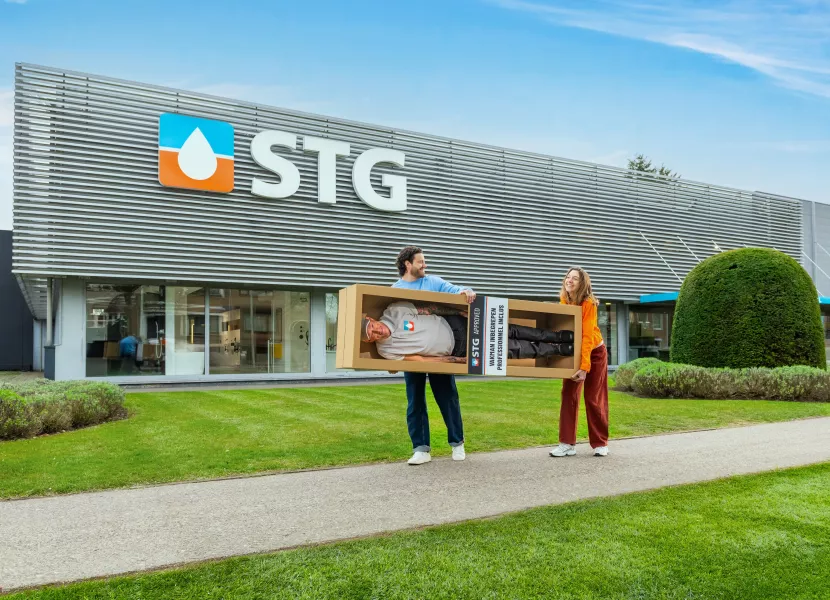 Out-of-the-box campagne voor STG