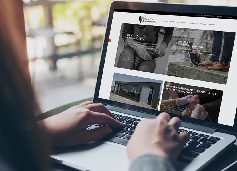 Vernieuwde website De Prêtre SEO