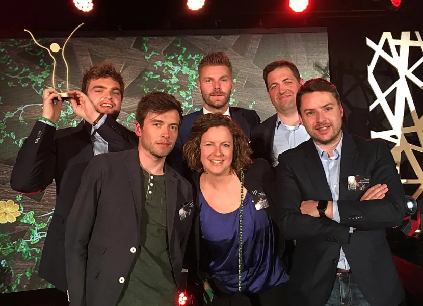 DMS Events team BEA award Ardo brons