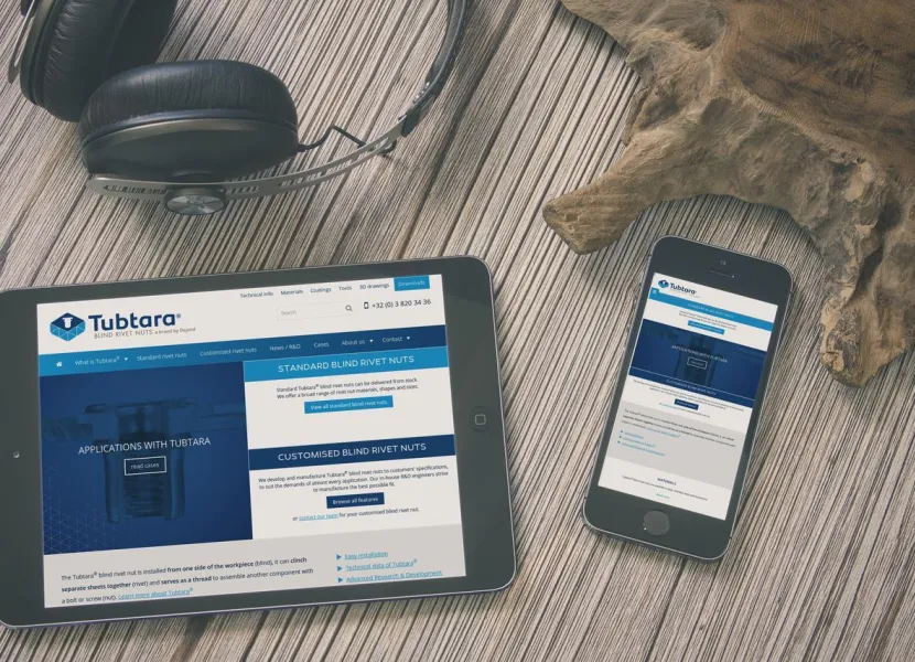 Tubtara homepage responsive