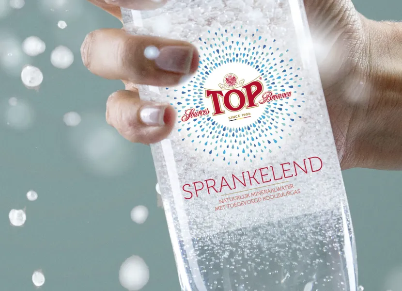 Bruisende rebranding voor top bronnen