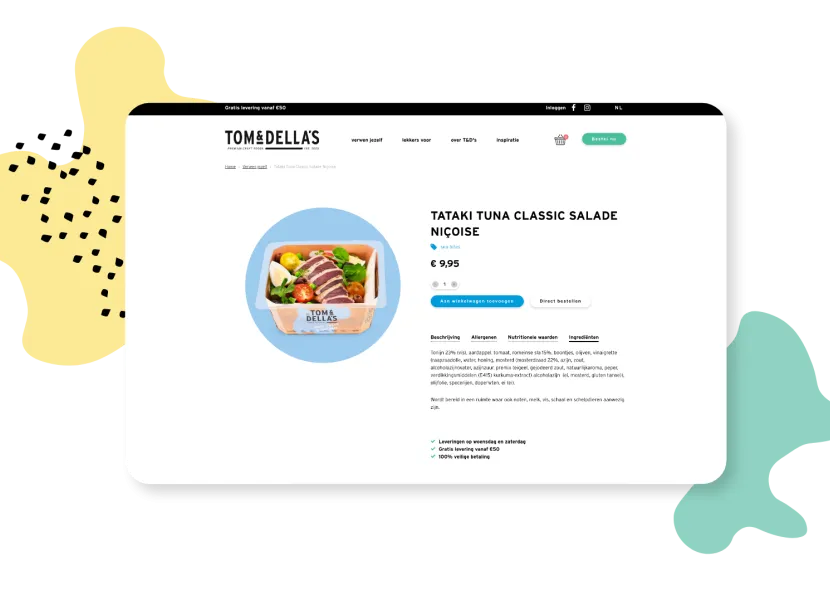 Boutique en ligne Tom & della’s