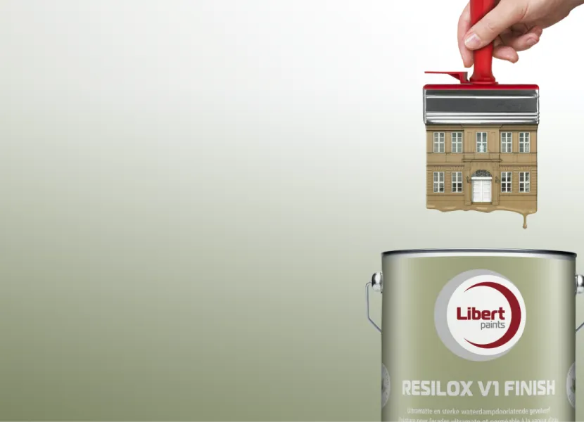 Campagne en ligne pour la mise en lumière de resilox de Libert Paints