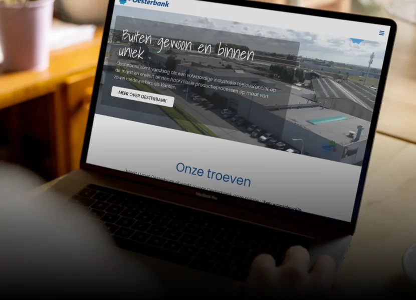 Site web hors du commun pour oesterbank