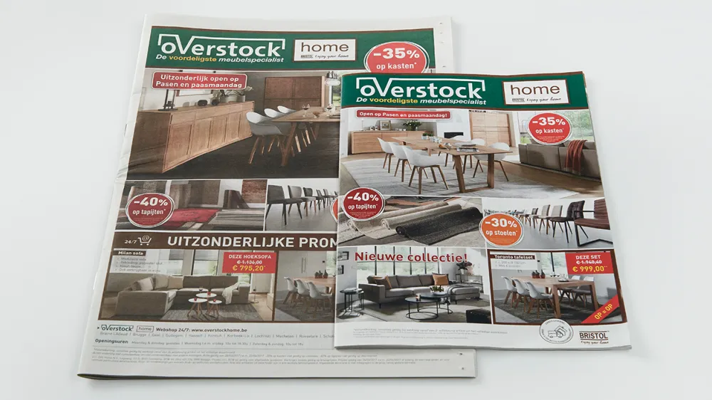 Brochure Overstock